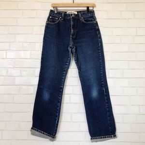 Vintage Express Bleus High Waisted Blue Jeans